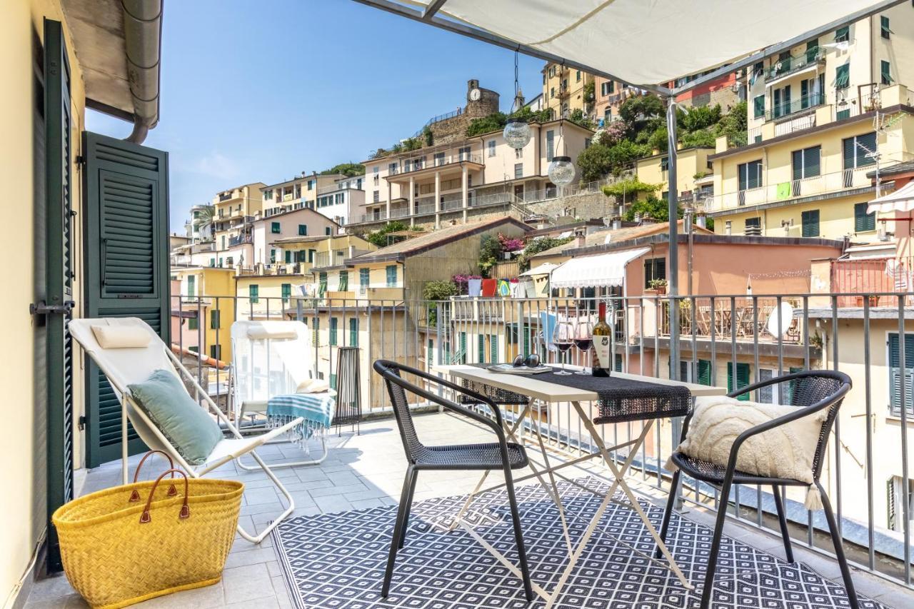 Wanderjohn Penthouse 5Terreparco Riomaggiore Exterior foto