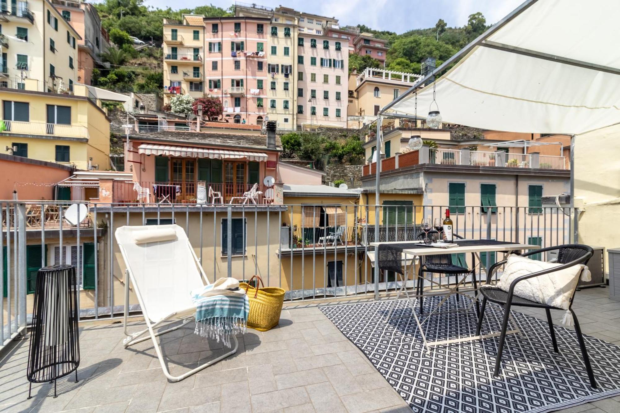 Wanderjohn Penthouse 5Terreparco Riomaggiore Exterior foto